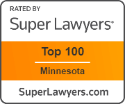 Rated by SuperLawyers - Top 100 Minnesota - SuperLawyers.com